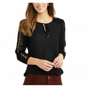 Lifestyle Attitudes Black Blouse. Women's size 1X.